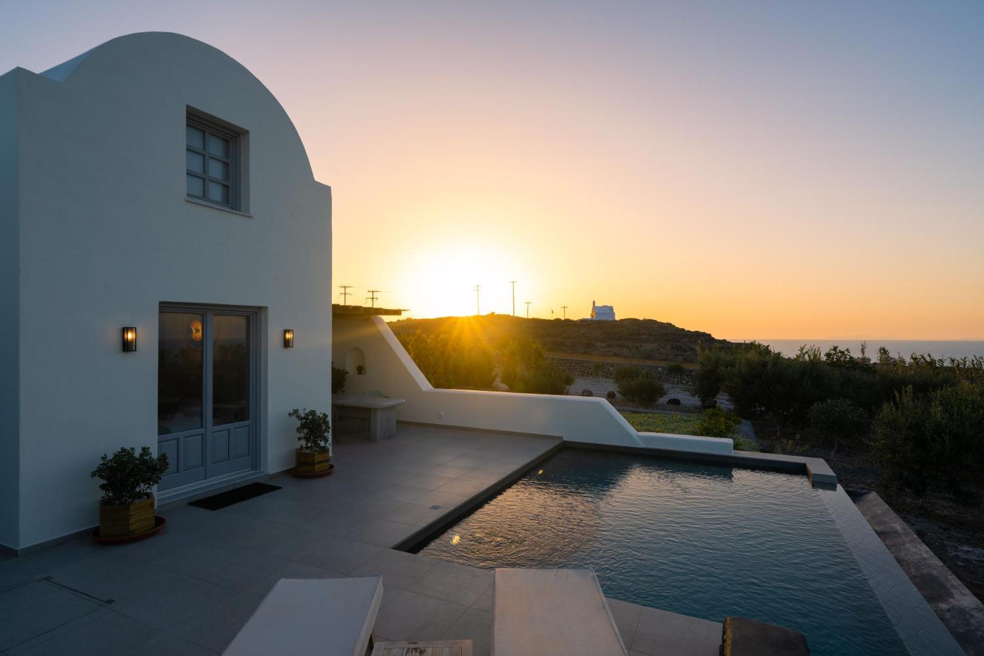 Saint John Oia-Exclusive Private Heated Pool Villas Exteriér fotografie