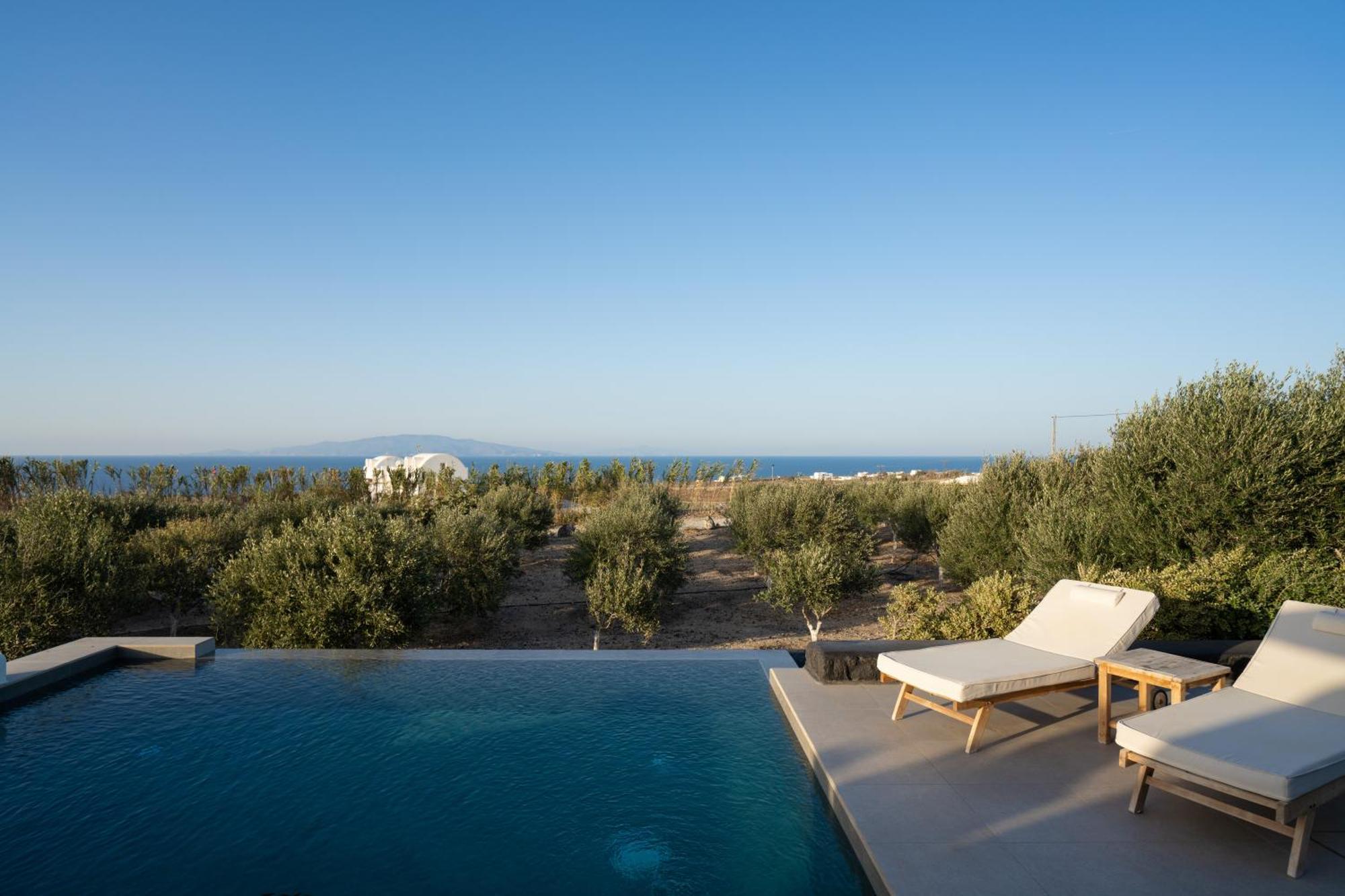 Saint John Oia-Exclusive Private Heated Pool Villas Exteriér fotografie